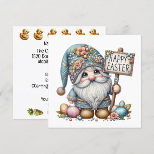 Convite Temático da Páscoa da Preciosa Jóia