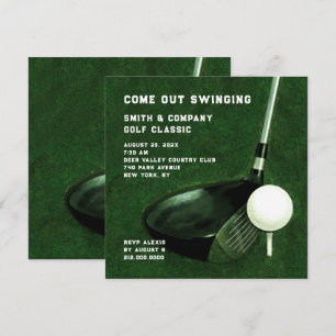 Convite Temático de Golfe