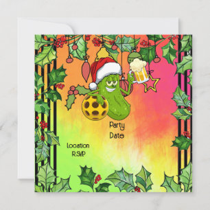 Convite Temo de Natal da Pickleball