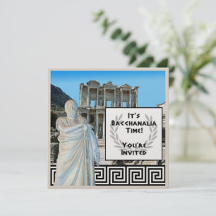 Convite Tempo Bacchanalia