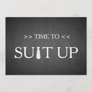 Convite Tempo de Ajustar o Conselho do giz preto