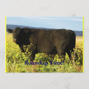 Convite Tempo do ajuntamento!  Movimentação do gado -