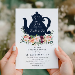 Convite Tempo para o Chá de panela de chá