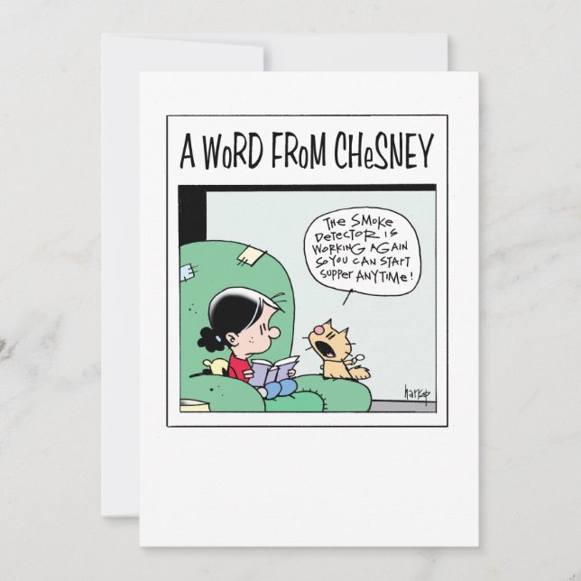 Convite TEN CATS - Uma palavra de Chesney (Frente)