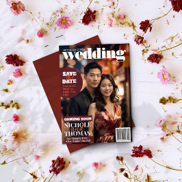 Convite Tendência do estilo do Cobrir da Revista Salve a F