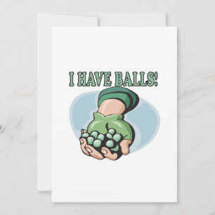 Convite Tenho Bolas 2