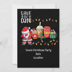 Convite Tênis Natal com Papai Noel é muito provável