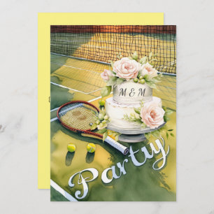 Convite Tênis Salve a data para o casamento do Tênis Playe