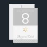 Convite TENT PLACE CARDS Bar Mitzvah estrela de cinza Davi<br><div class="desc">NOTA - O EFEITO DE FOLHA DE OURO BRILHO É UMA IMAGEM IMPRESSA Use-as como placas de lugar como parte de seu EVENTO - basta escrever manualmente os nomes de seus convidados ou adicionar tipo e usar como cartões de favor bonitos! DIY - DOBRE-O A SI MESMO, basta marcar ao...</div>