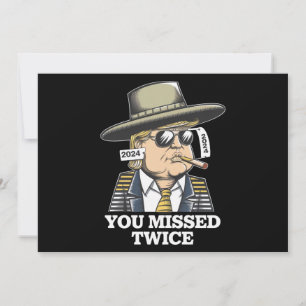 Convite Tentativa de Assassinato a Trump Trump 2024 Você P