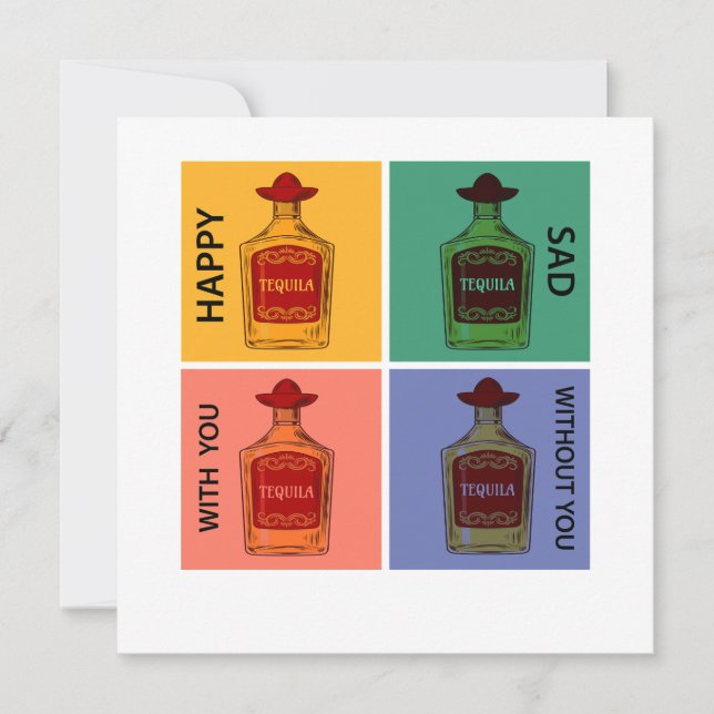 Convite Tequila Sempre (Frente)