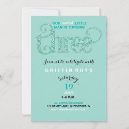 Convite Terceiro Aniversário, Cascas de Nação e Aqua, 3 an