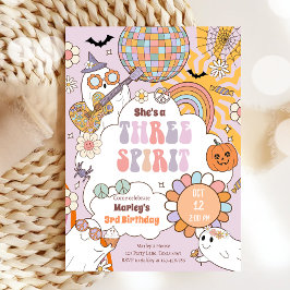 Convite Terceiro Aniversário do Terceiro Aniversário do Fe