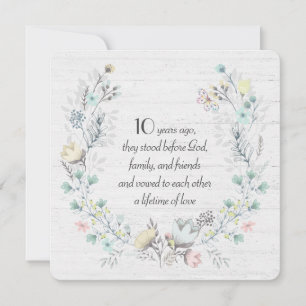 Convite Terra do 10.º Aniversário sobre Madeira