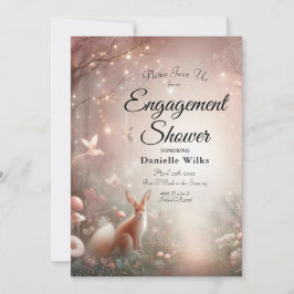 Convite Terra Luminosa do reino de Sparkle e Bloom