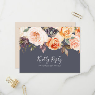 Convite Terra russa   Cartão postal RSVP de Escolha do Men