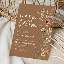 Convite Terracotta Love está em Bloom Chá de panela