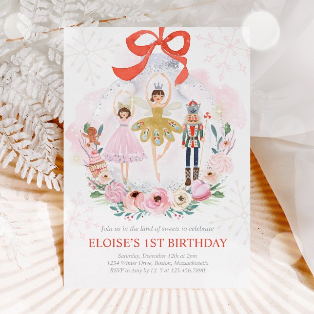 Convite Terras De Noz-Craqueio De Doces De Açúcar De Pluma (Criador carregado)