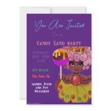 Convite Terrestre Candy