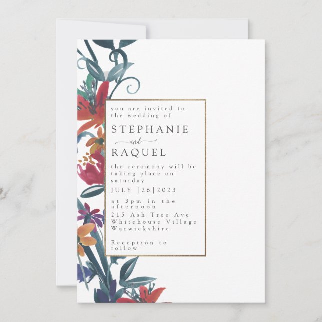 Convite teste convidar modelo 8 (Frente)