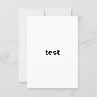 Convite teste do departamento de casamento