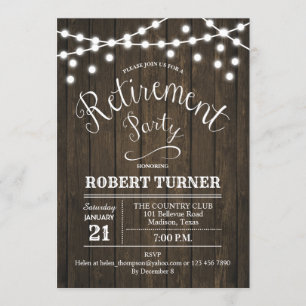 Convite Teste padrão rústico da madeira do partido de