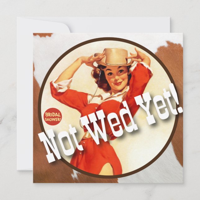 Convite Texas Eclectic©: Vaqueira não quarta-feira ainda! (Frente)