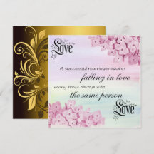 Texto de Citação Caligrafia e Flores Quadro da Nat