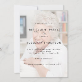 Convite Texto Personalizado Sobreposto no Partido de Apose