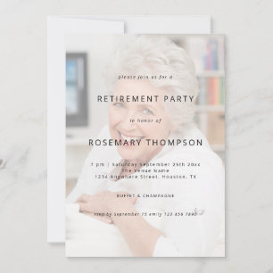 Convite Texto Personalizado Sobreposto no Partido de Apose