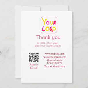 Convite texto simples mínimo adicione seu logotipo/design