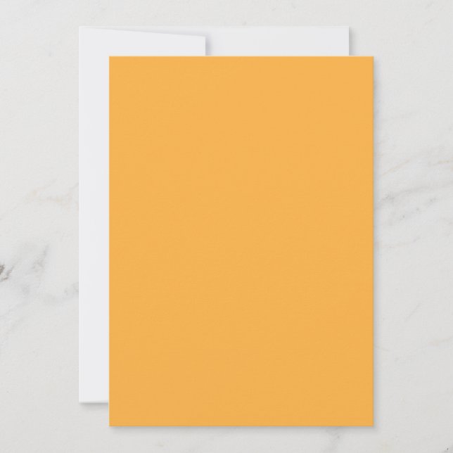 Convite Textura de Fundo Laranja Suave para Web e Impressã (Frente)