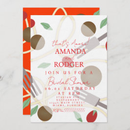 Convite That’s Amore Italian Pasta Wedding