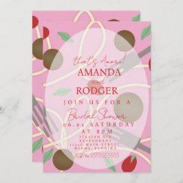 Convite That’s Amore Italian Pasta Wedding