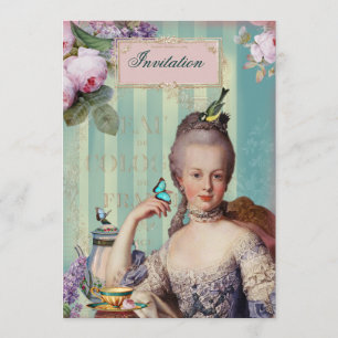 Convite Thé au Petit Trianon