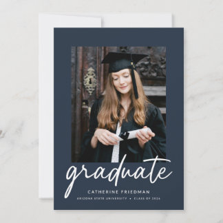 Convite The Graduate Announcement