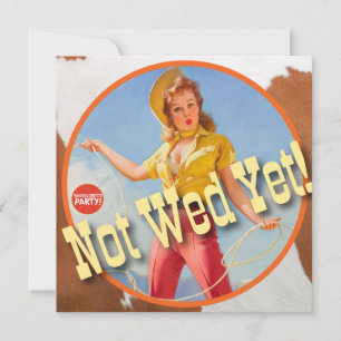 Convite The Kitsch Bitsch : Cowgirl Ainda Não Quis!