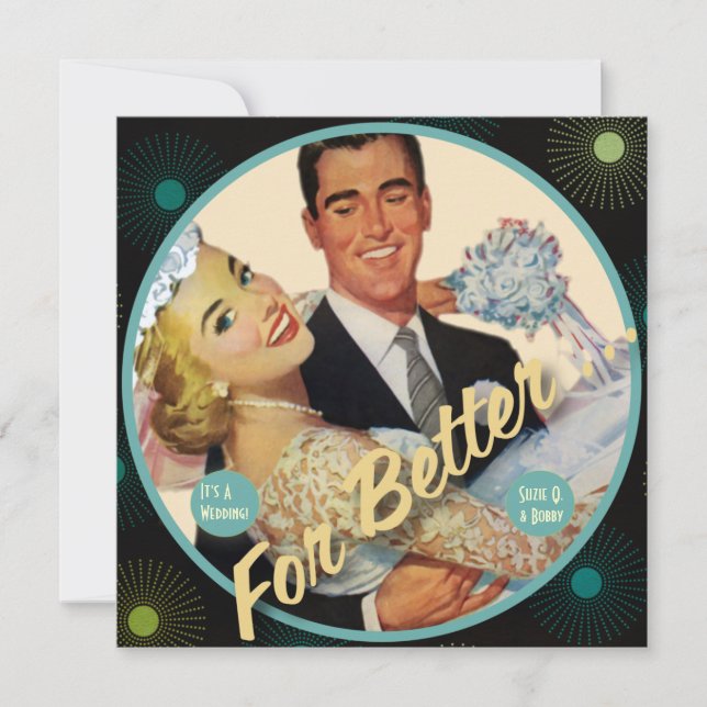 Convite The Kitsch Bitsch : Para Melhor ... (Frente)