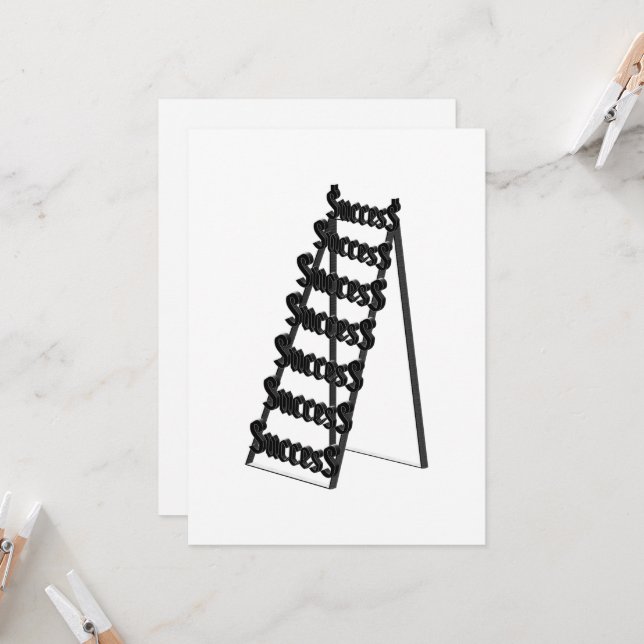 Convite The Ladder of Success (Frente/Verso In Situ)