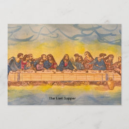 Convite The Last Supper- Artwork