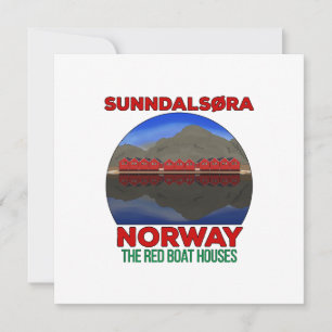 Convite The Red Boat Houses Sunndalsøra Noruega