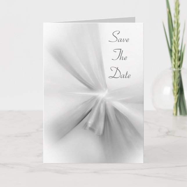 Convite The Ties That Bind Wedding Invitation Card (Frente)