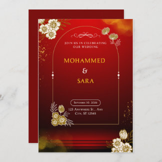 Convite The Weidiing Invitation