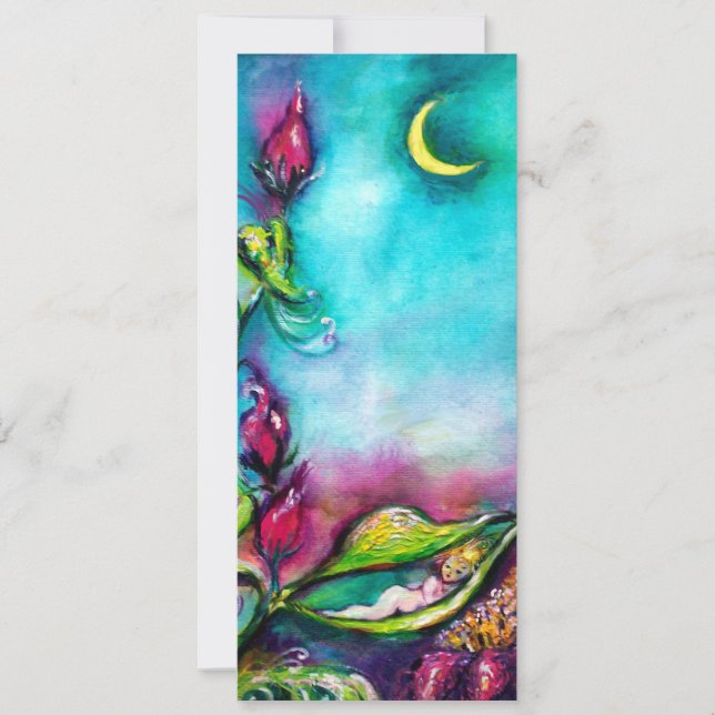 CONVITE THUMBELINA, CHÁ DE FRALDAS (Frente)