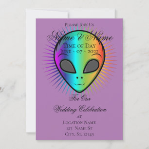 Convite Thunder_Cove da Cabeça da Alienígena de Piscar e