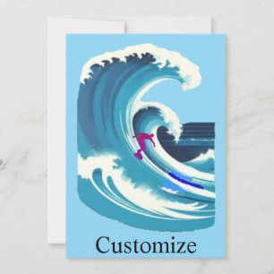 Convite Thunder_Cove do Surfista de Ondas Grandes
