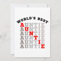 Tia Mais Incrível do Mundo