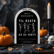 Til Death Do Us Party Skeleton Festa de solteira