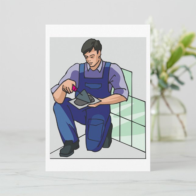 Convite Tiler No Trabalho (Criador carregado)