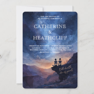 Convite Till the End of Time Wedding Invitation